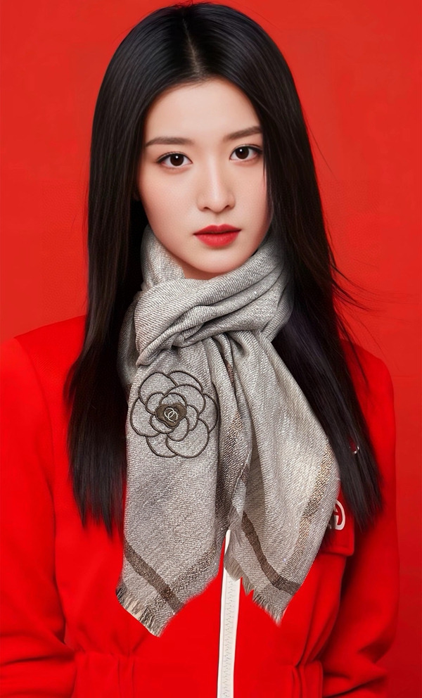 ブランドマフラー正面デザイン